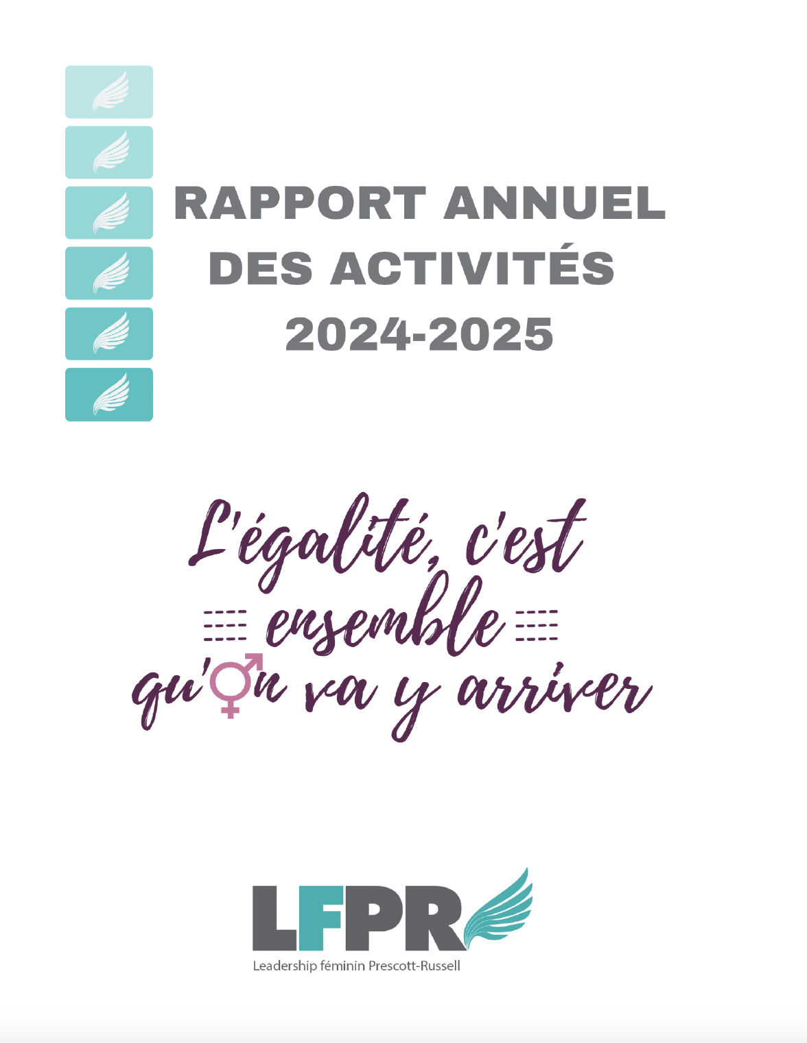 Rapport annuel 2024-2025